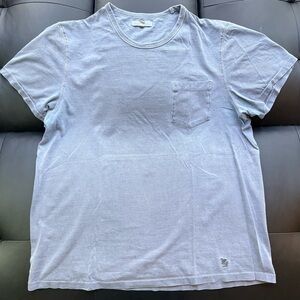 Wallace & Barnes Men's Blue-ish Gray T-Shirt